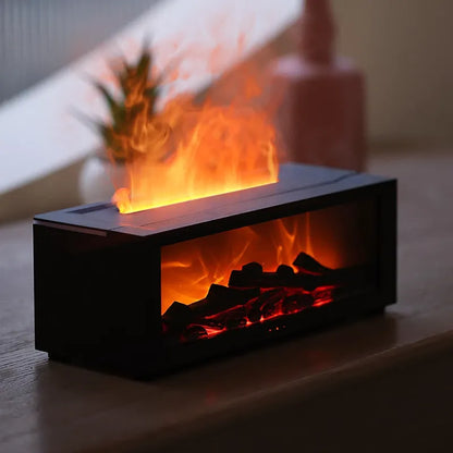 VlamMist Aroma Diffuser 300ml – Geurlamp met Vlam Effect