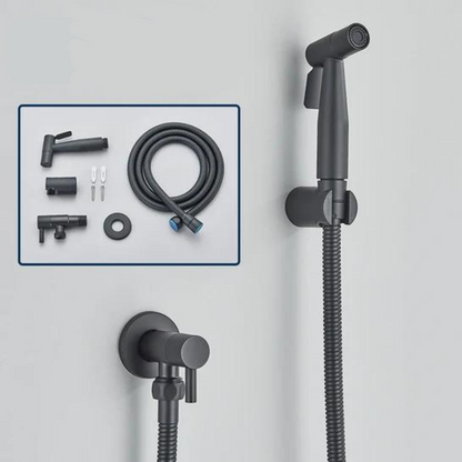 Luxe Bidet-Handdouche met Roestvrij Staal - Hygiënisch en Duurzaam