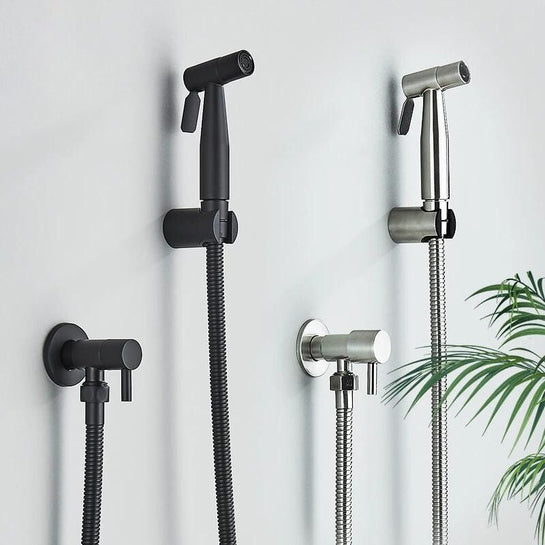 Luxe Bidet-Handdouche met Roestvrij Staal - Hygiënisch en Duurzaam