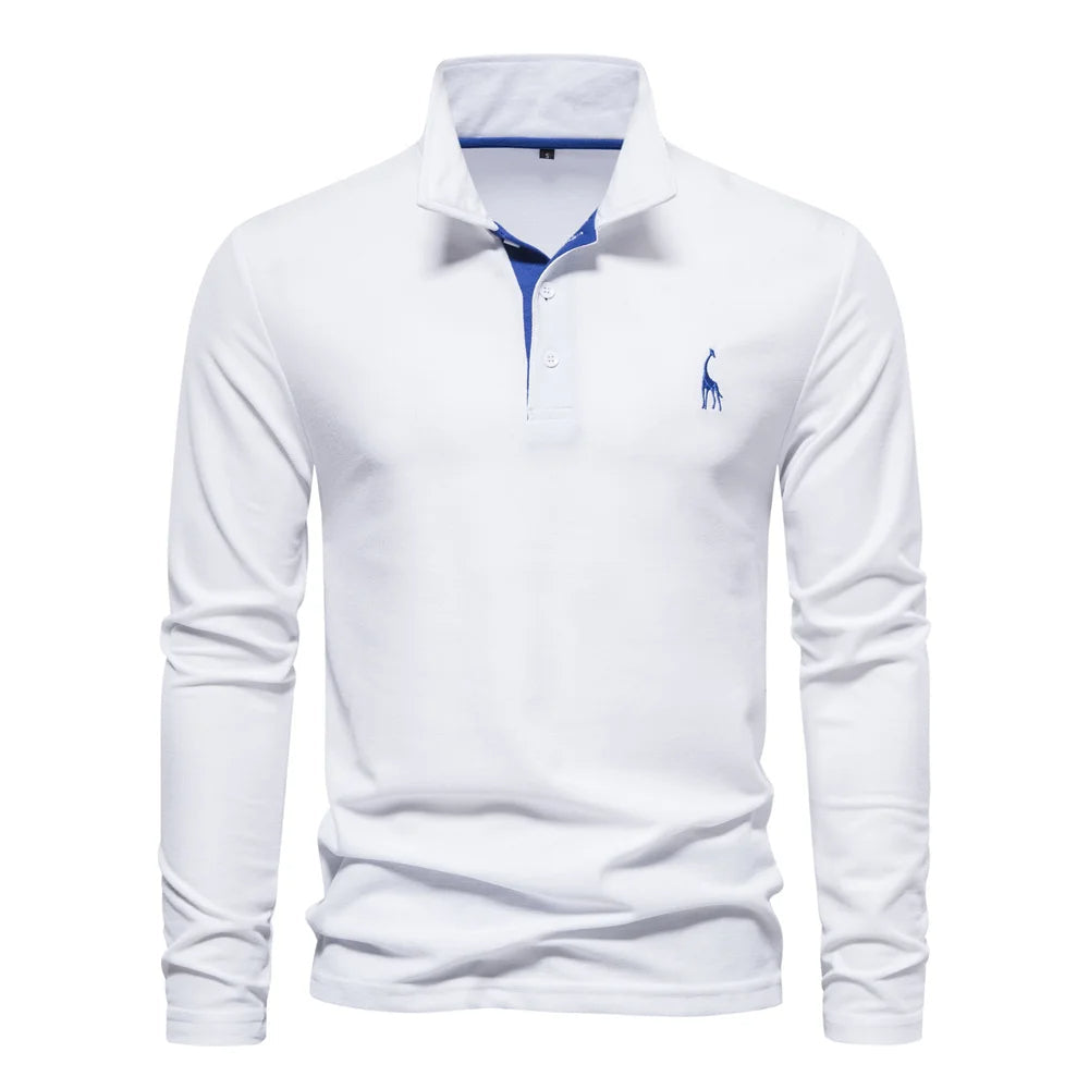 Klassiek Heren Polo Shirt met Knoopsluiting - Casual en Elegant