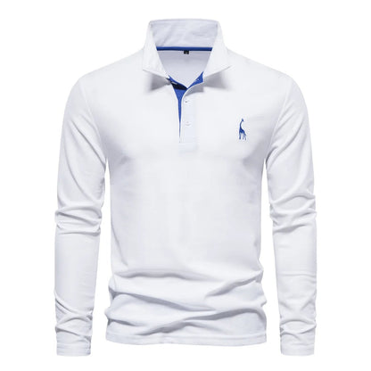 Klassiek Heren Polo Shirt met Knoopsluiting - Casual en Elegant