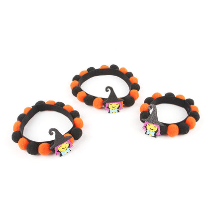 Halloween Huisdier Halsband – Verstelbare Honden en Katten Kraag met Pompoen en Schedel Designs