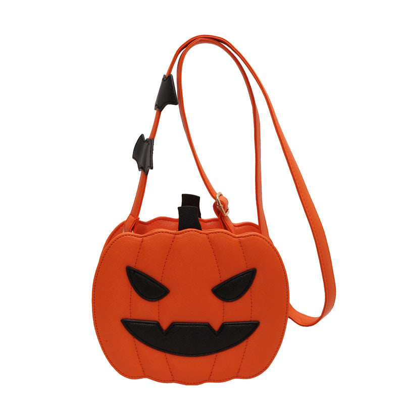 Halloween Messenger Bag – Minimalistische Schoudertas in Effen Kleuren