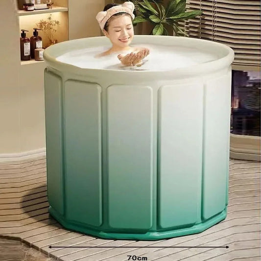 FlexiBad Deluxe – Opvouwbaar Bad voor Volwassenen en Kinderen met Warmte-isolatie