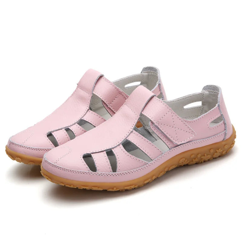Comfortiva – Veterloze Platte Schoenen met Antislipzool