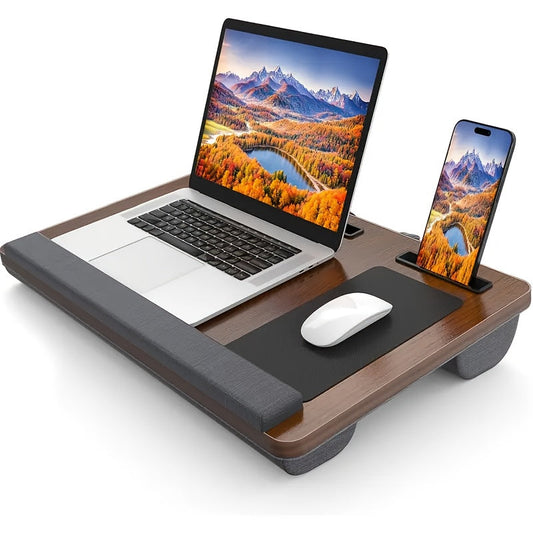 Ergonomische Laptophouder met Polssteun en Apparaatsleuven