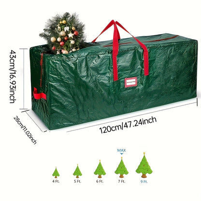 Grote Opbergzak voor Kunstkerstbomen – Waterdicht en Duurzaam Polyester Model TreeTote