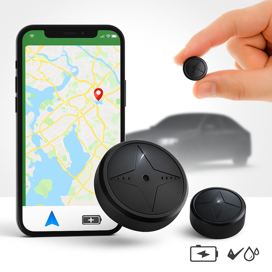 AutoGuard GPS Tracker Mini – Waterdichte Magnetische Voertuigvolger