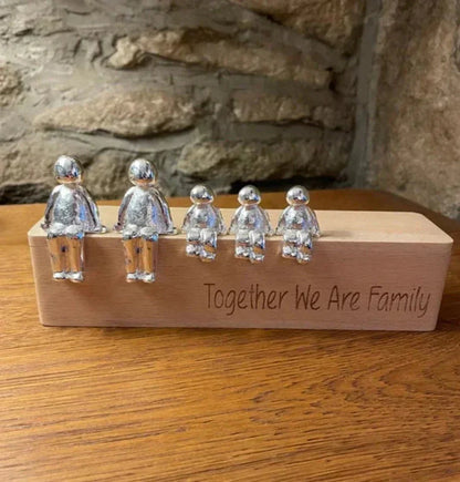 Harmoniebeeld Familie – Symbolisch Decoratief Beeld van Verbondenheid