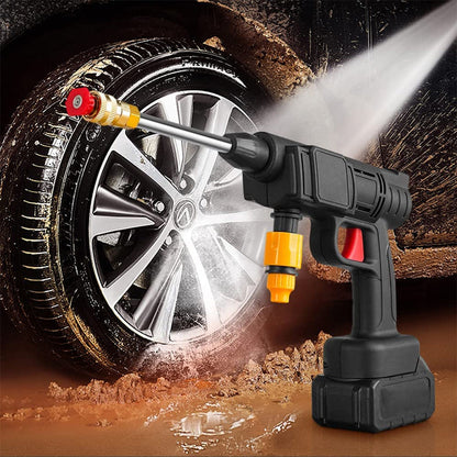 KrachtStraal Draadloze Hogedrukreiniger met Accu voor Auto en Tuin