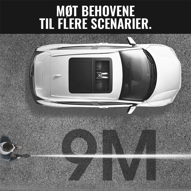 KrachtStraal Draadloze Hogedrukreiniger met Accu voor Auto en Tuin