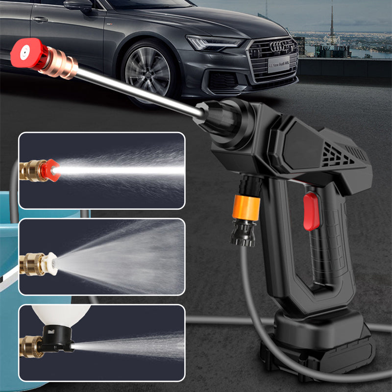 KrachtStraal Draadloze Hogedrukreiniger met Accu voor Auto en Tuin