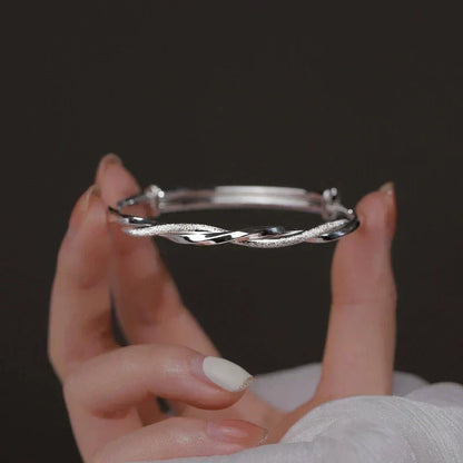 Elegante Zilveren Armband | Ingewikkeld Ontwerp
