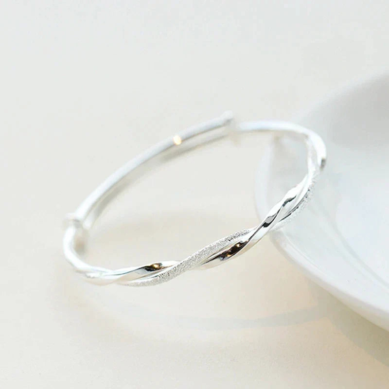 Elegante Zilveren Armband | Ingewikkeld Ontwerp