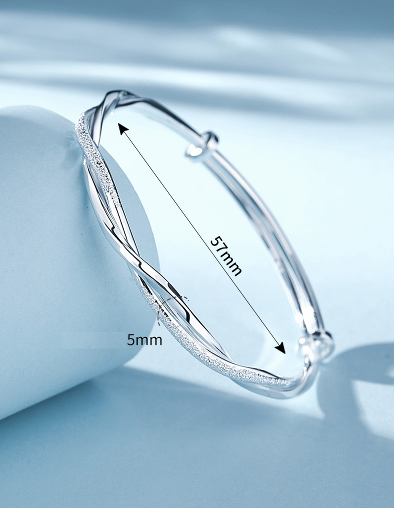 Elegante Zilveren Armband | Ingewikkeld Ontwerp