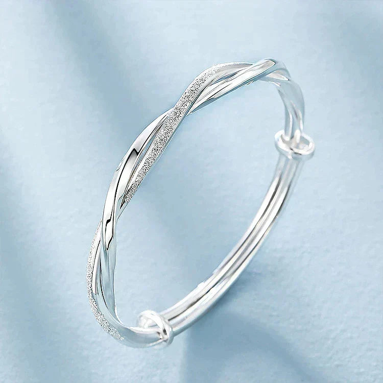 Elegante Zilveren Armband | Ingewikkeld Ontwerp