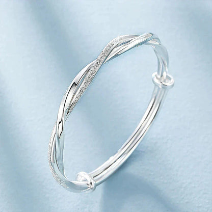 Elegante Zilveren Armband | Ingewikkeld Ontwerp