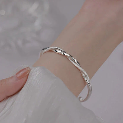 Elegante Zilveren Armband | Ingewikkeld Ontwerp