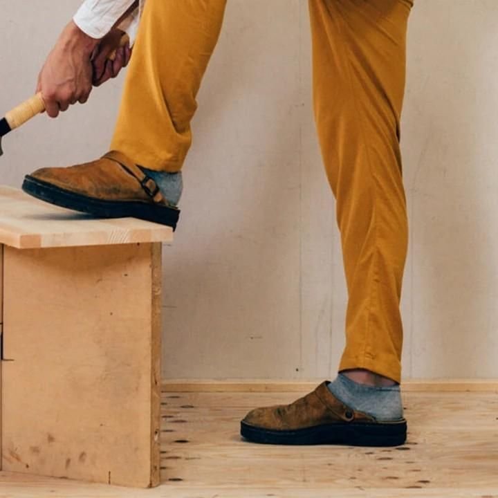 ComfortStap Leren Slip-On Klompen voor Heren met Comfortzool