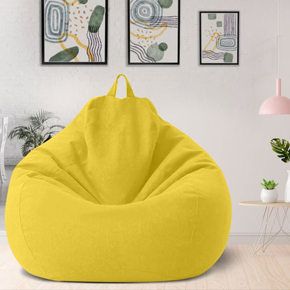 Premium Polyester Zitzak Cover – Ergonomisch Ontwerp, Afneembaar & Wasbaar