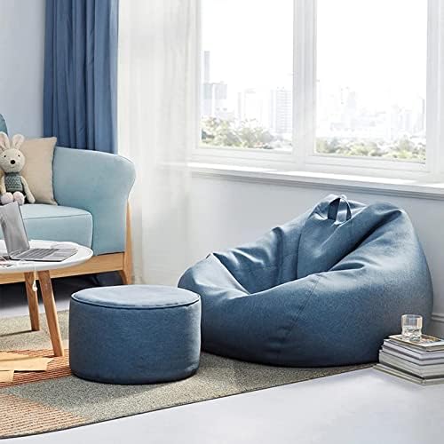 Premium Polyester Zitzak Cover – Ergonomisch Ontwerp, Afneembaar & Wasbaar