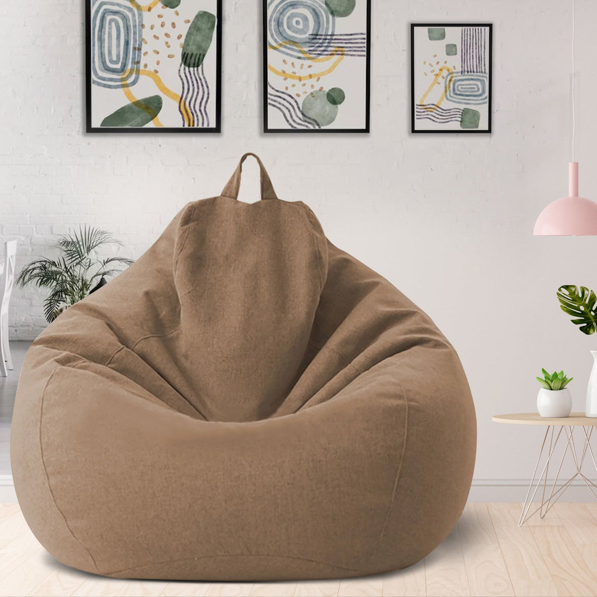 Premium Polyester Zitzak Cover – Ergonomisch Ontwerp, Afneembaar & Wasbaar
