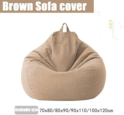 Premium Polyester Zitzak Cover – Ergonomisch Ontwerp, Afneembaar & Wasbaar