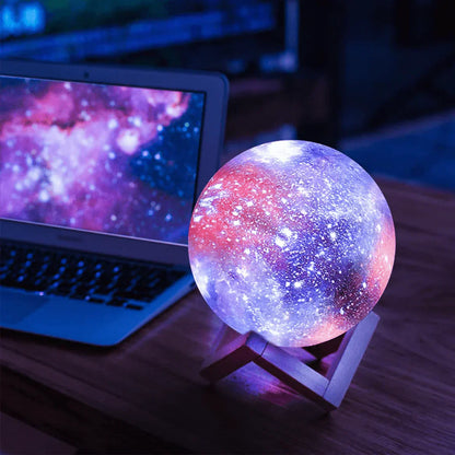 SterrenGlans Galaxy Lamp – LED Nachtlampje met Touch Bediening