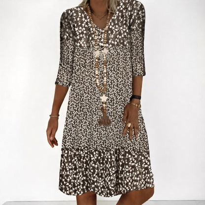 LumaJurk – Comfortabele Damesjurk met Tijdloze Snit van Katoen