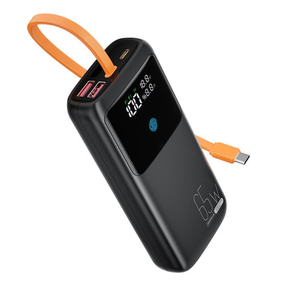 VoltMate Pro 65W – Slimme Multilaad Powerbank met Touch Display