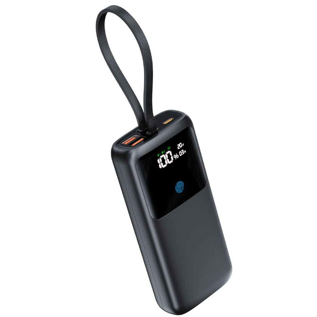 VoltMate Pro 65W – Slimme Multilaad Powerbank met Touch Display