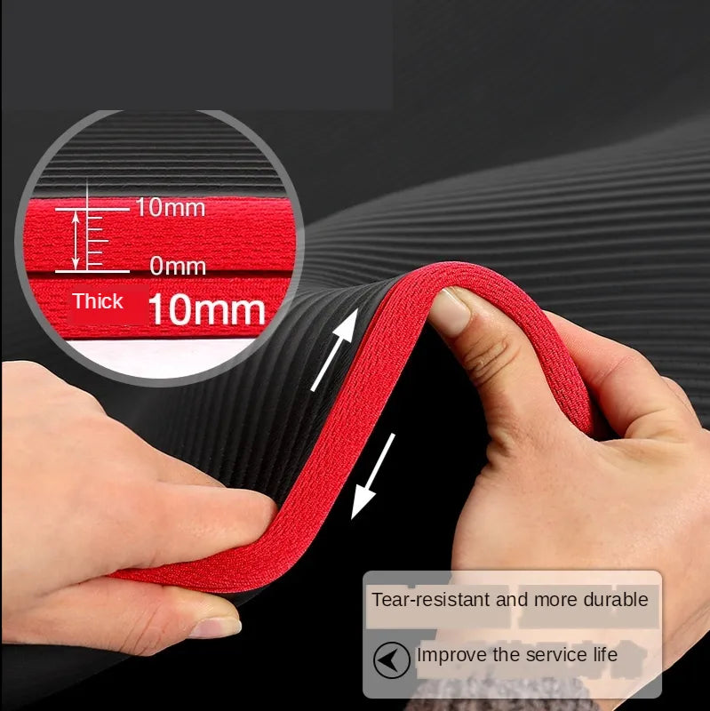 FlexiMat Yogamat | Extra dik 10 mm Antislip | 183x61 cm