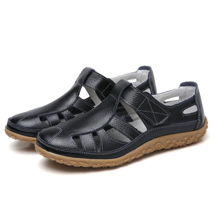 Comfortiva – Veterloze Platte Schoenen met Antislipzool