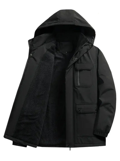 StormShield Winterjas – Waterdichte Gewatteerde Jas met Ademend Comfort