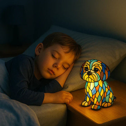 Lumidog Handgemaakte Lichtgevende Hondenlamp – Sfeerverlichting en Cadeau