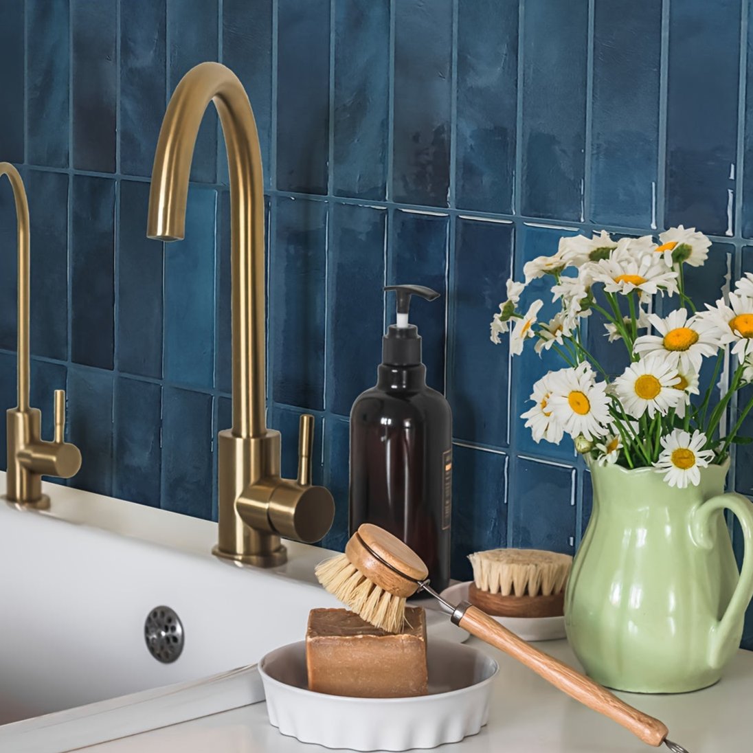 Self-Adhesive 3D Wall Tile Panels for Kitchen and Bathroom