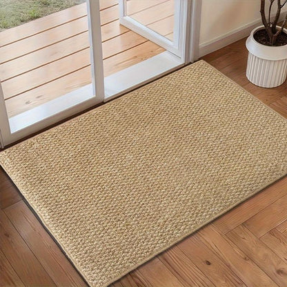 Jute Deurmat – Stijlvolle Antislip Deurmat met Vuilafstotende Eigenschappen