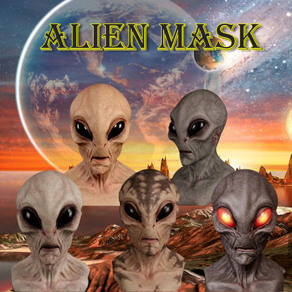 Realistisch Alien Masker – Latex en Siliconen Halloween Masker voor Cosplay en Feesten