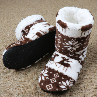 Warme Kerst Huissloffen van Koraal Fleece