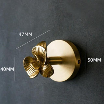 Gouden Messing Muurhaken – Handgemaakte Dierenontwerpen voor Stijlvolle Wanddecoratie