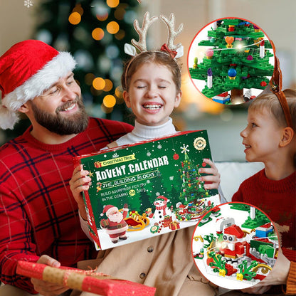 Kerstboom Bouw Adventskalender 2025 – Uniek Doe-Het-Zelf Kerstdecoratiepakket