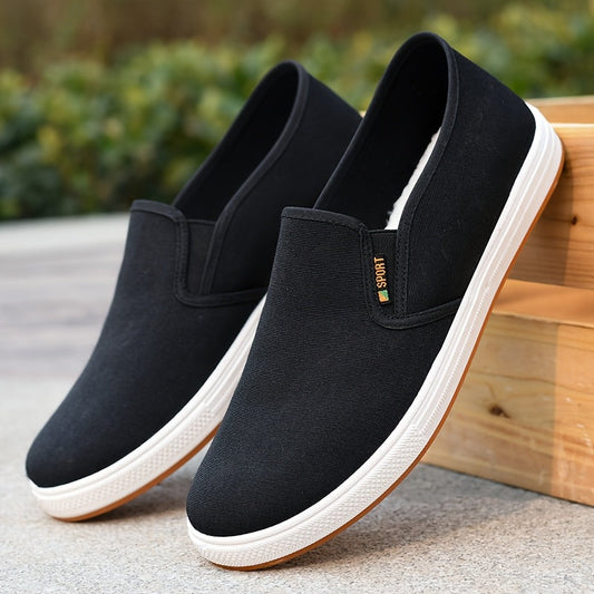 Heren Sneakers FlexStep – Ademende Slip-On Loafers met Elastische Band
