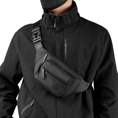 Heren Heuptas MotionGear – Multifunctionele Crossbody Tas met Verstelbare Riem