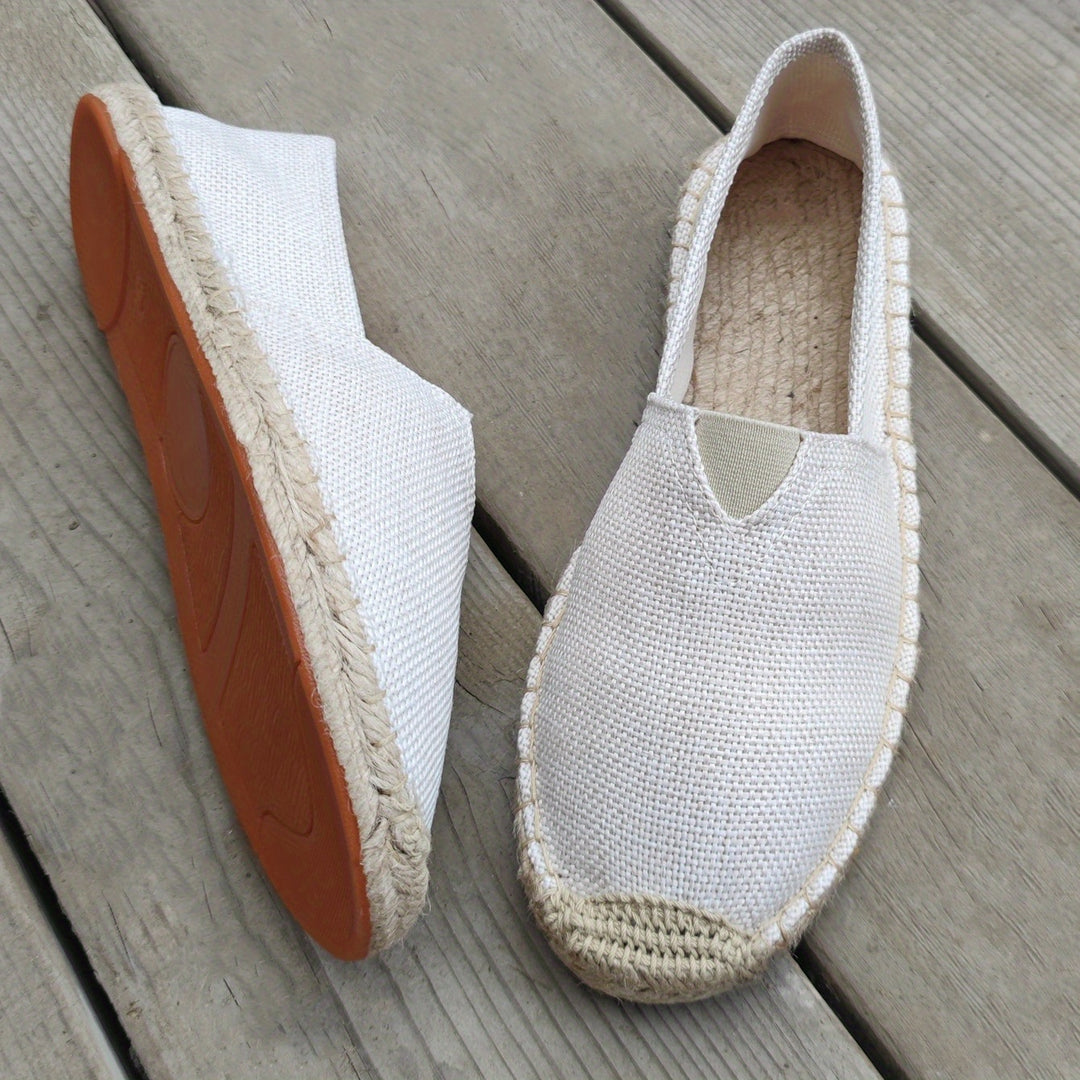 Heren Espadrilles-Loafers – Lichtgewicht & Ademend – Antislip Zool