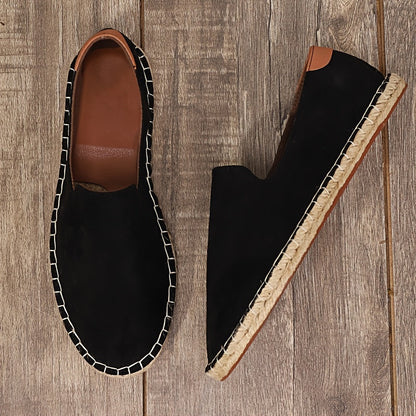 Heren Loafers CanvasLuxe – Handgemaakt, Ademend en Zomers