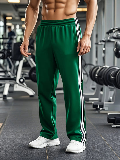 Heren Sportbroek FlexRun – Ademend Trainingsmodel met Trekkoord Taille