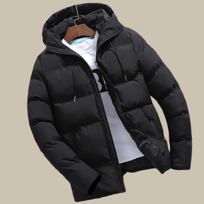 Heren Parka Jas ArcticShield – Waterdichte Gewatteerde Winterjas met Capuchon