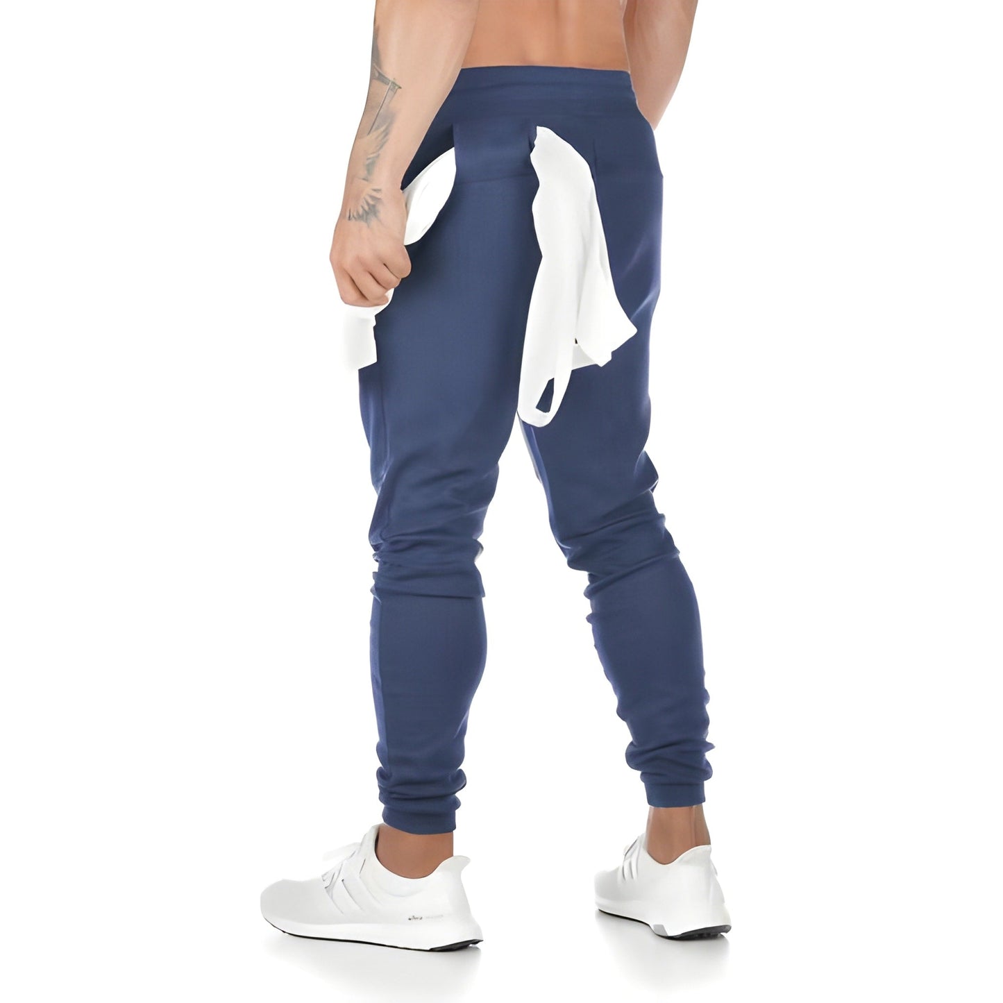 Heren Joggingbroek AirFlex – Lichtgewicht Sportbroek met Ritszakken