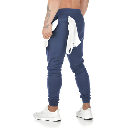 Heren Joggingbroek AirFlex – Lichtgewicht Sportbroek met Ritszakken