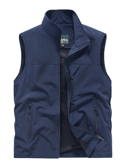 Heren Sportvest – Lichtgewicht & Ademend – Mouwloos – Outdoor & Wandelen